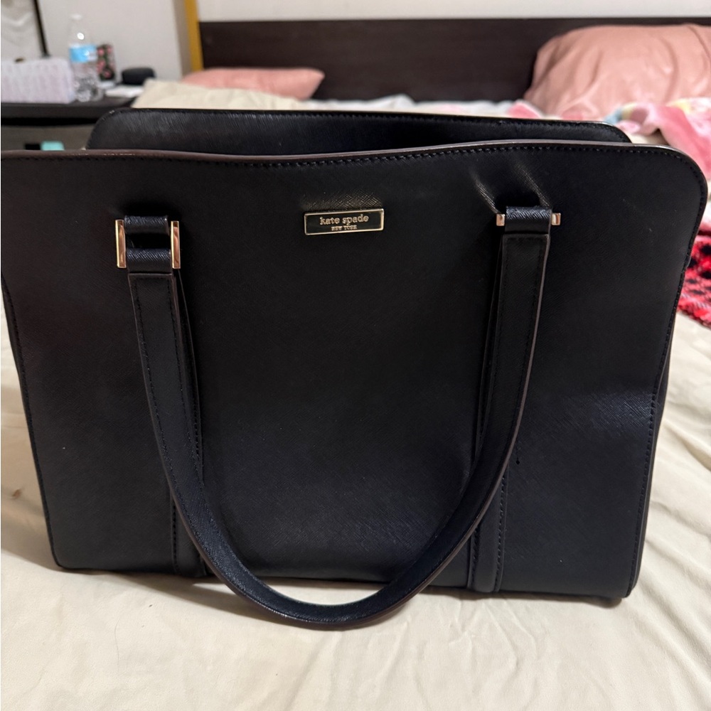 Kate Spade Black and White Patterned Interior